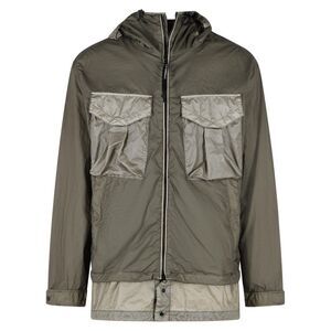 C.P. Company Green Polyamide Jacket Men